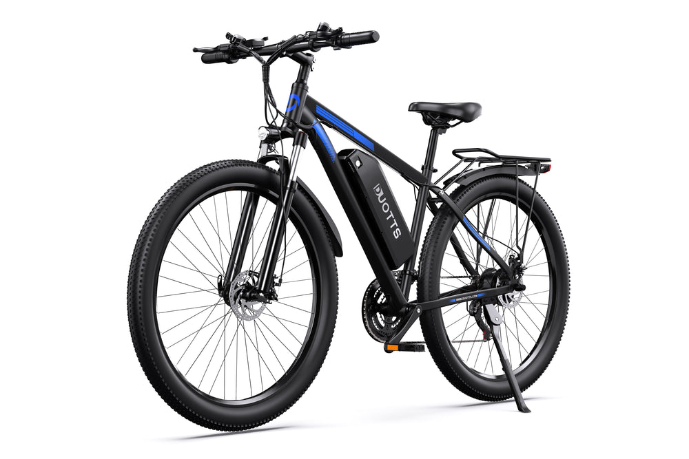 Electric Mountain Bike 750W Motor, 29-Inch Wheels, 48V Battery, Front Suspension