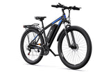 Electric Mountain Bike 750W Motor, 29-Inch Wheels, 48V Battery, Front Suspension