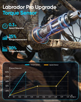 Electric Bicycle with Removable 48V Battery, Full Suspension, 7-Speed Gears, 26-Inch Fat Tires