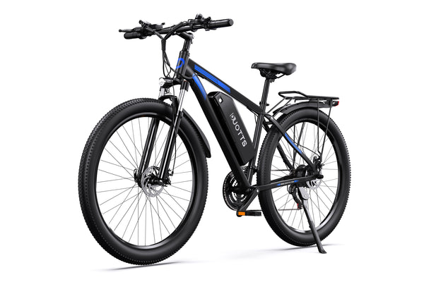 Electric Mountain Bike 750W Motor, 29-Inch Wheels, 48V Battery, Front Suspension